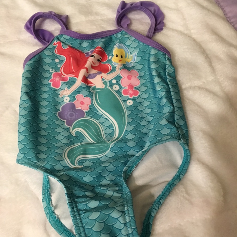 Disney little mermaid swimsuit for baby
